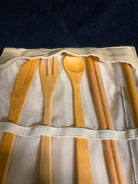 Brand New Wooden Cutlery Set