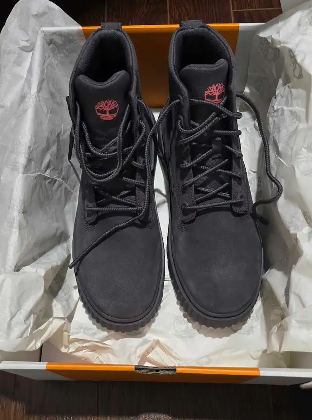 Timberland Greyfield Leather And Fabric Boots Women