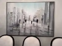 Canvas frame painting 