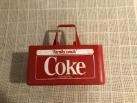 Plastic Coke carrier 6 bottles