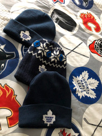 Toronto Maple Leafs kids coats and toques, books, mitts