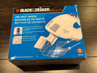 Brand New Black & Decker Hand Mixer - 250-Watt Mixer
