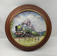 Railway  limited series plates, by artist Paul Gribble