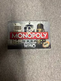 Dr. Who Monopoly game