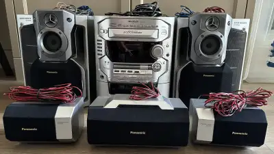 Panasonic SA-AK78 CD Stereo System, View more