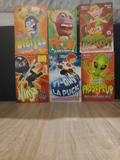 Lot de 6 livres Richard Petit et Marilou Addison, View more