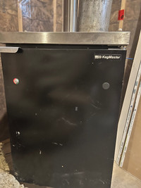 Commercial kegerator keg master 2 with co2 tank needs freon