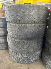 Used LT265/70R17 AT all weather tires