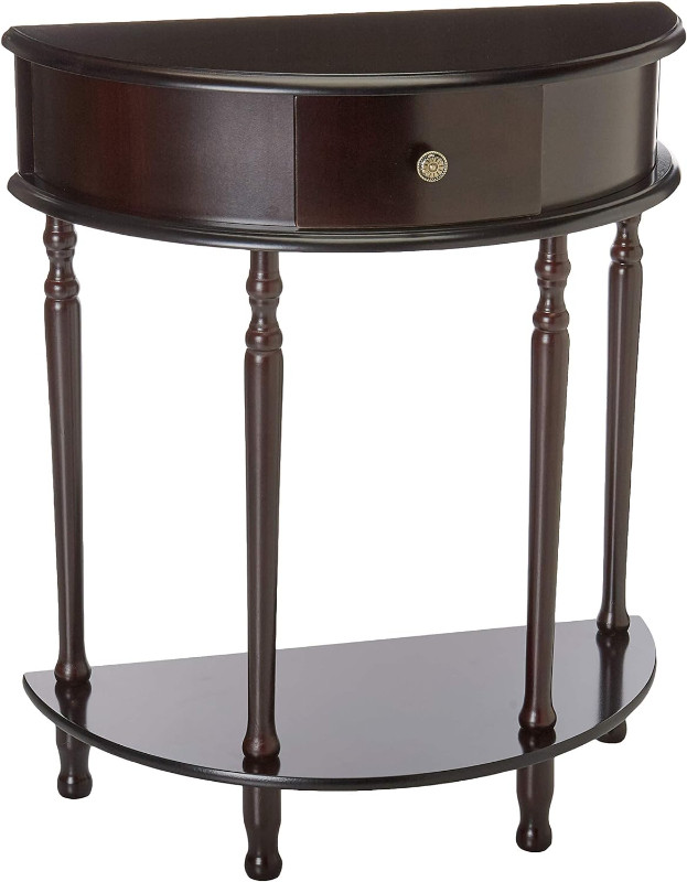 NEW Frenchi Home Furnishing H-112 End Table/Side Table, Espresso in Other Tables in Mississauga / Peel Region