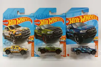 '19 Ford Ranger Raptor. 3 Variations. Hot Wheels Hot Trucks, View more