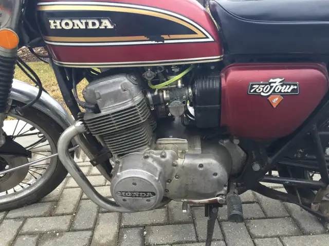 1976 Honda CB750 Four vintage motorcycle classic in Street, Cruisers & Choppers in Mississauga / Peel Region - Image 5