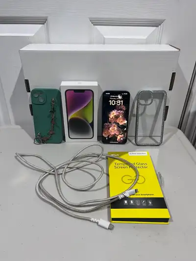 Apple iPhone 14 – 128GB – Blue – Unlocked – Extras Included, View more