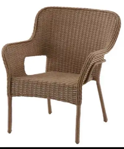 SWicker Patio Chair brand new grab deal$70 each retail$99.99 tax, View more
