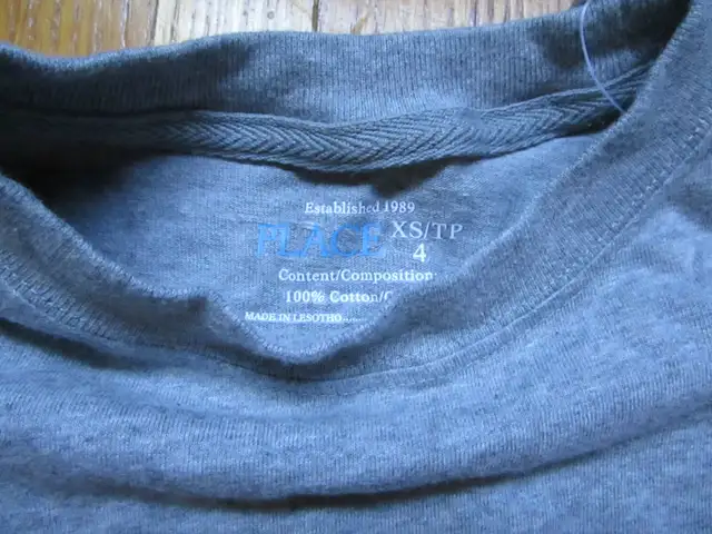 BRAND NEW Gray Boys 4T t-shirt63251761920899121