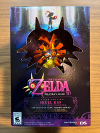 Zelda: Majora's Mask 3D Limited Edition (Factory Sealed)