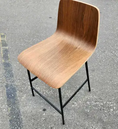 Gus Brand Wooden Counter Height Stools - 3 Available, View more