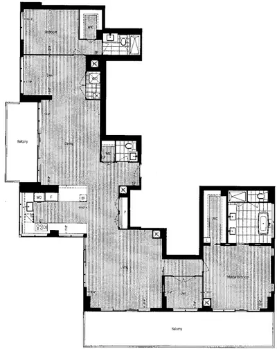 “Bungalow in the Sky” over 2,300 sf at Château Auberge Luxurious