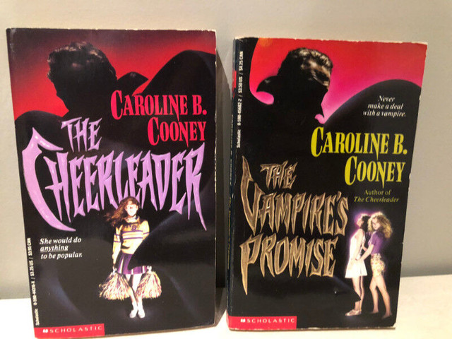 The Cheerleader and The Vampire's Promise - books by C. Cooney in Fiction in Markham / York Region