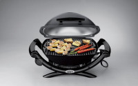 Weber Q 1400 Portable Electric BBQ in Grey