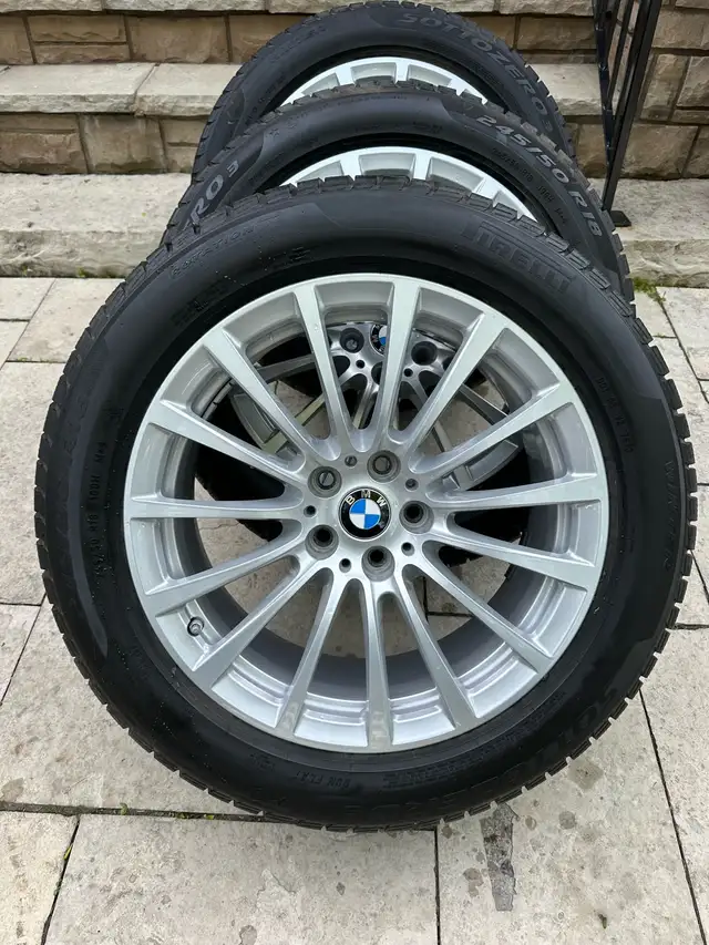 BMW 5 series rims OEM 245 50 18 in Tires & Rims in Markham / York Region - Image 3