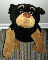 12" Russ Berrie The Rottweiler Puppy Dog Black Brown uy and sell