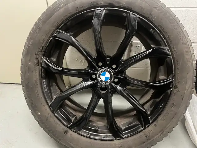 20" OEM BMW Wheels + Winter Tires & TPMS (X5 / X6) in Tires & Rims in City of Toronto - Image 2