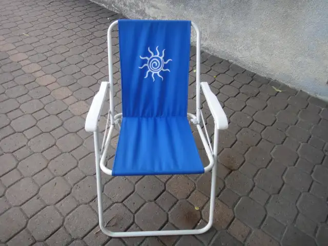 Folding chair for patio or camping