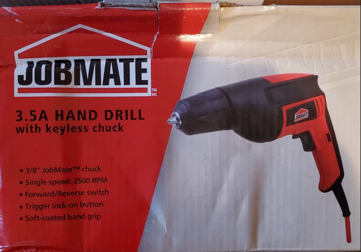 Jobmate Hand Drill 3/8