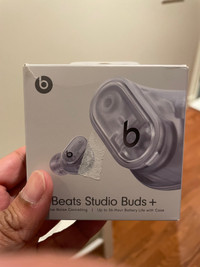 Beats Studio Buds + Transparent (Brand new, Sealed)