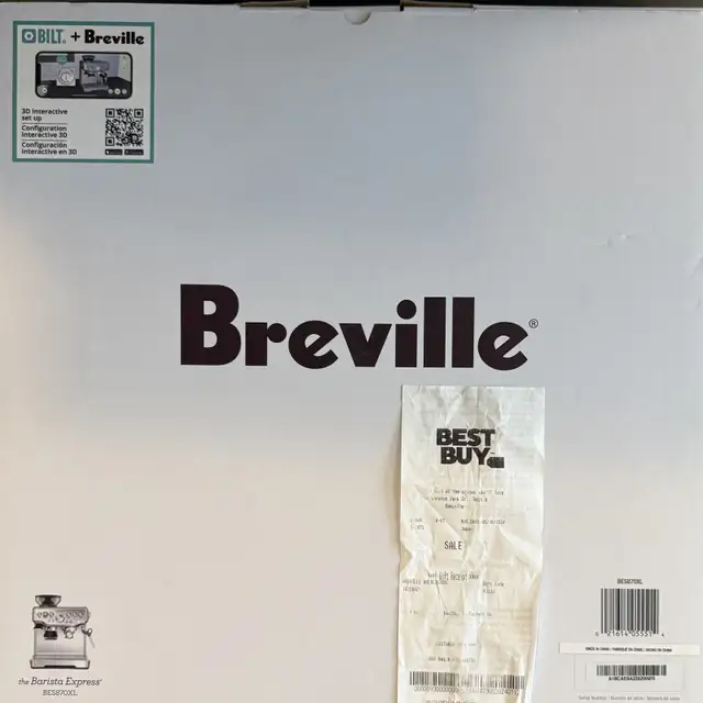 Breville Barista Express Espresso Machine in Coffee Makers in Oakville / Halton Region - Image 7