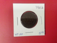 1902 Canada,     1¢  coin