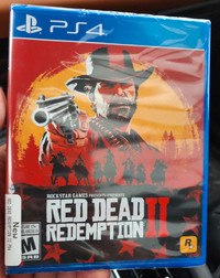 Red Dead Redemption 2 Ps4 or Ps5 brand new and sealed. 