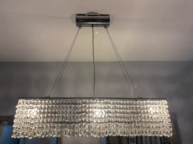 crystal chandelier from multi luminaire  in Indoor Lighting & Fans in Longueuil / South Shore - Image 3