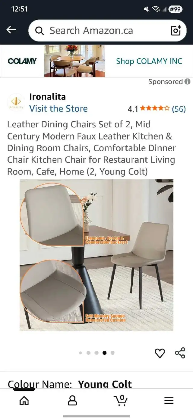 Dining chairs  in Chairs & Recliners in Markham / York Region - Image 8