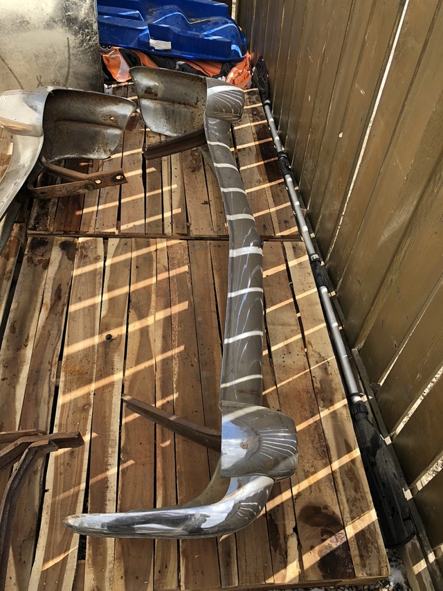 1957 Chevy bel air trunk doors and bumpers Auto Body Parts Calgary