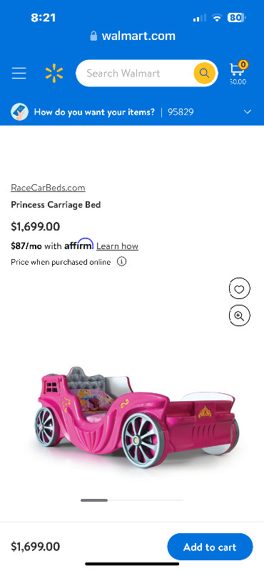 Princess bed in Beds & Mattresses in Mississauga / Peel Region