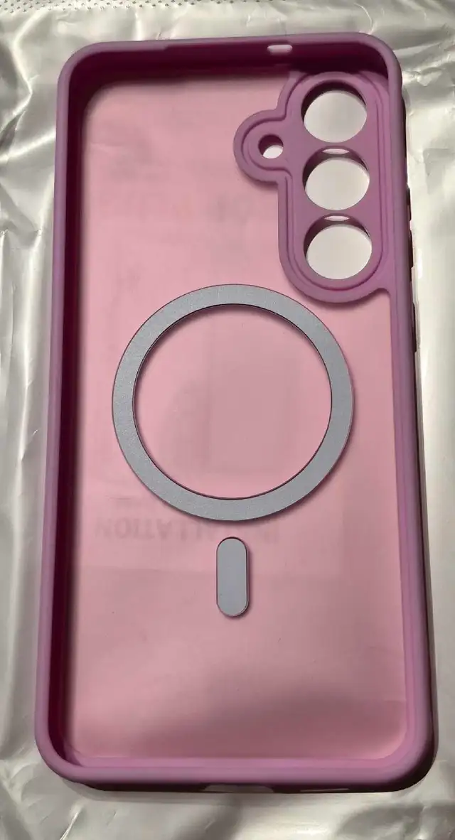 Samsung Galaxy S25FE Case-Pink in Cell Phone Accessories in Oshawa / Durham Region - Image 3