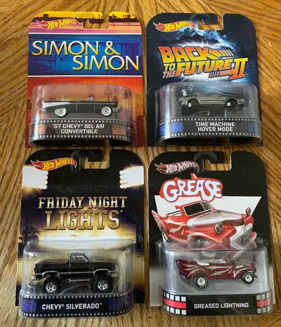 These are Hot Wheels Premium Adult Collectibles not kids carpet toys Cards are near mint to mint. No...