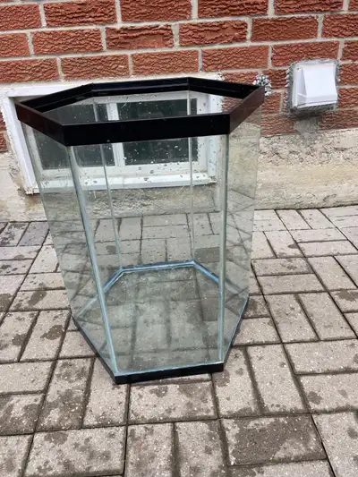 Hexagon fish tank , View more