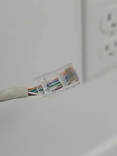 Any type of low voltage work Please contact me Rj 45 Rj 11 Internet cable Ethernet cable