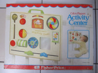 Fisher Price Activity Centre With Original Box Superb Cond 1973