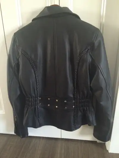 beautiful leather jacket, View more