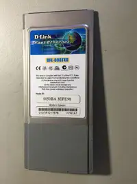 D-Link 100/100Mbps CardBus PC Card