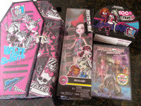 Ensemble Monster High,monster high Draculaura,poupée monster hi