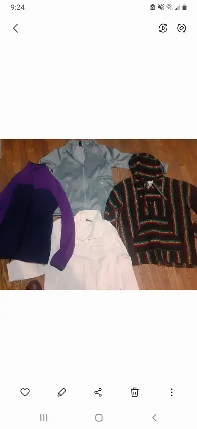 4 sweaters size mm, View more