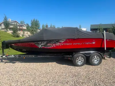 Selling our 2012 Nautique Super Air 210 Team, 21ft in length plus rear platform, Motor is a PCM ZR40...