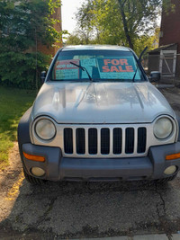2003 JEEP LIBERTY SPORT 2.4 MOTOR 4X4 
