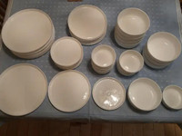 Dishes, Mikasa, bone china, 30 Pc Alyssa..NEW.out of box..$65
