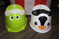 Fisher Price Potty - Frog and Penguin - like new
