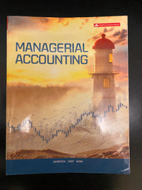 Twelfth Edition Managerial Accounting Textbook